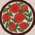 The Pomegranates pattern for the Decorative Plate.