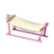 Hammock (Pink - White) NH Icon.png