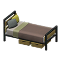 Ironwood Bed (New Horizons) - Animal Crossing Wiki - Nookipedia