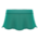 Pleather flare skirt's Green variant