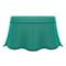Pleather Flare Skirt (Green) NH Icon.png