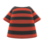 Striped Tee (Red) NH Icon.png