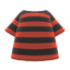 Striped Tee (Red) NH Icon.png
