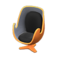 Artsy Chair (Orange - Black) NH Icon.png