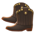 Cowboy Boots (Black) NH Icon.png