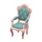 Elegant Chair (Pink - Blue Roses) NH Icon.png