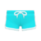 Jogging Shorts (Light Blue) NH Icon.png