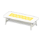 Nordic Low Table (White - Little Flowers) NH Icon.png