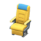 Vehicle Cabin Seat (Yellow - Light Blue) NH Icon.png