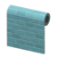 blue subway-tile wall