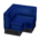Box corner sofa's Navy variant