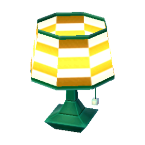 Modern Lamp (Green Tone - Yellow Plaid) NL Model.png