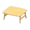 Nordic Table (Light Wood - None) NH Icon.png