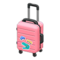 Rolling Suitcase (Pink - Kiddie) NH Icon.png