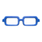 Square Glasses (Blue) NH Icon.png