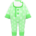 Baby romper's Baby green variant