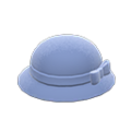 Bowler Hat with Ribbon (Blue) NH Storage Icon.png