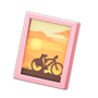 Framed Photo (Pink - Sunset Photo) NH Icon.png