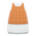 Layered Sleeveless Dress's Orange variant