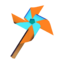 orange pinwheel