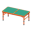 Outdoor Table (Red - Green)