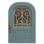 Pale-Blue Iron Grill Door (Round) NH Icon.png