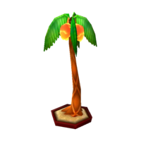 Palm-tree lamp