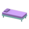 Simple Bed (Blue - Purple) NH Icon.png