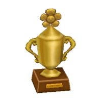 Flower trophy