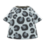 Leopard Tee (Gray) NH Icon.png