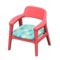 Nordic Chair (Red - Raindrops) NH Icon.png