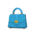 Pleather Handbag's Blue variant