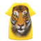 Tiger-Face Tee Dress (Yellow) NH Icon.png