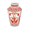 red vase