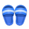 Shower Sandals (Blue) NH Icon.png