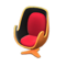Artsy Chair (Orange - Red) NH Icon.png