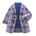 Checkered Chesterfield Coat (Gray) NH Icon.png
