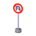 Do-not-enter sign's No U-turns variant