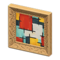 Fancy Frame (Light Brown - Abstract Painting) NH Icon.png