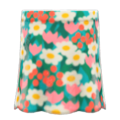 Floral Skirt (Light Blue) NH Icon.png