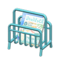 Tubular Magazine Rack (Blue - Pet Magazine) NH Icon.png