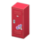 Upright Locker (Red - Cute) NH Icon.png