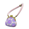 Beaded Clasp Purse (Purple) NH Storage Icon.png