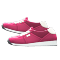 Faux-Suede Sneakers (Berry Red) NH Icon.png