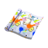 Ink-splattered wall