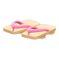 Kimono Sandals (Pink) NH Storage Icon.png