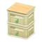 Stacked Bottle Crates (White - Pear) NH Icon.png
