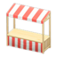 Stall (Natural - Red Stripes)