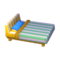 Stripe Bed (Yellow Stripe - Green Stripe) NL Model.png