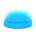 Swimming cap's Light blue variant